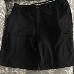 Izod Black Men's Cargo Shorts